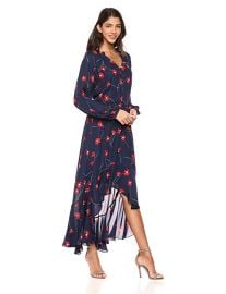 Parker Women s Verity Button Front High Low Maxi Dress at Amazon